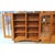 Craftsman-style design with a warm wood finish, showcasing clean architectural lines and decorative inlay accents. Two...