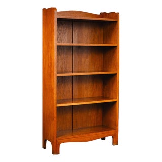 Art Nouveau Bookshelf in Oak For Sale