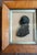 18th Century English Miniature Reverse Painted Portrait Silhouette on Glass of James Boswell For Sale - Image 4 of 13