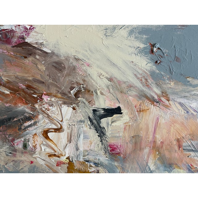 Where the Light Breaks - Original Acrylic Painting on Canvas by Artist Heather Dawn Batchelor For Sale - Image 9 of 12