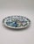 Japanese Vintage Imari Ware Japan 10" Porcelain Plate With Blue and Green Paradise Bird Design and Gold Rim For Sale - Image 3 of 9