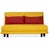 Yellow Orange Fabric Multy Three-Seater Sofa with Manual Function from Ligne Roset For Sale - Image 12 of 12