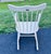 Wood Vintage 1960s Child's White Wood Rocking Chair by Thayer For Sale - Image 7 of 7