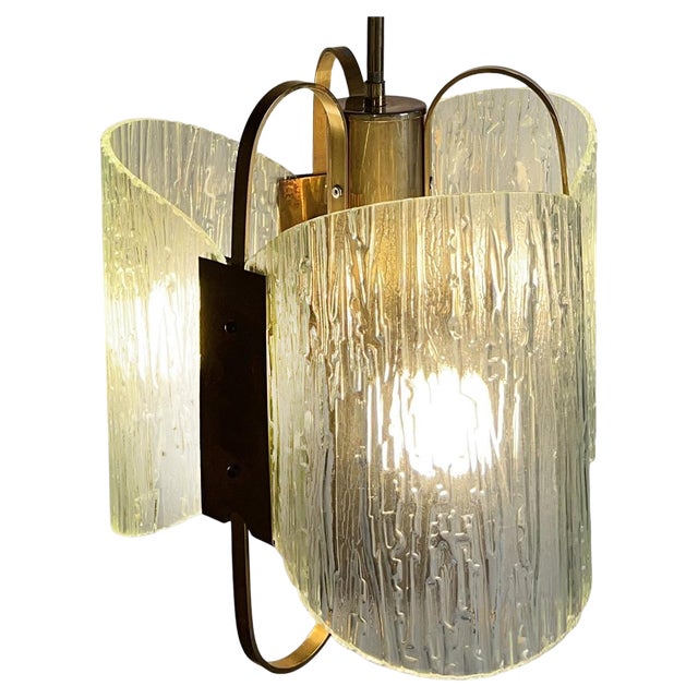 Italian Chandelier from Erco, 1970 For Sale