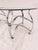 Vintage Mid Century Pair of Chrome Glass Top Side Tables S/2 For Sale - Image 4 of 5