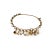 Timeless Estate 14K Pink Gold Charm Bracelet featuring seven intricately crafted pink gold charms . This 7.5-inch bracelet...