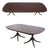 Kindel Mahogany Double Pedestal Dining Table For Sale