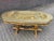 Baroque 1970 Italian Artisan Baroque Gold Beech Dining Table For Sale - Image 3 of 10