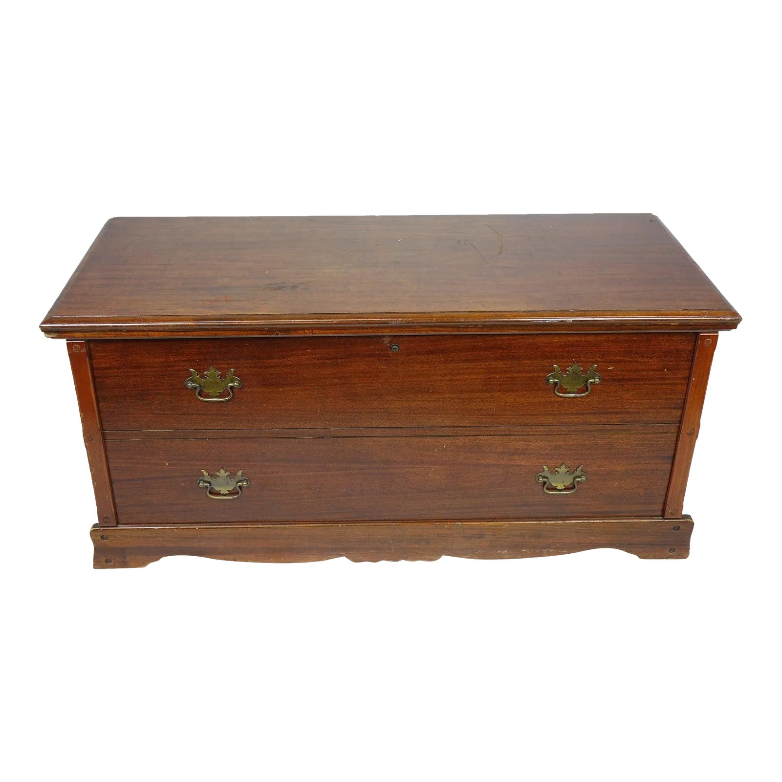 Mid 20th Century Vintage Franklin Shockey Early American Style Hope Chest Chairish