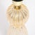 Pair of Modernist Reeded Translucent Glass Table Lamps With 24-Karat Gold Flecks For Sale - Image 10 of 13