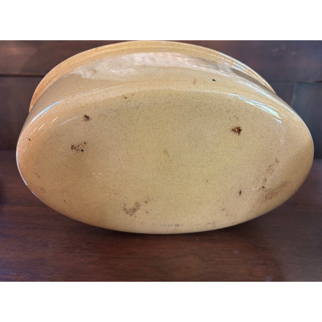 Mid 20th Century Signed Wedgewood Cane Ware Game Pie Tureen or Serving Dish With Cover and Insert For Sale - Image 10 of 16