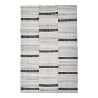 1970s Turkish Home Living Stripe Kilim Rug For Sale