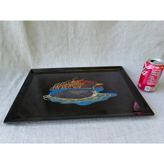 Vintage Couroc of Monterey Duck Tray For Sale - Image 11 of 18