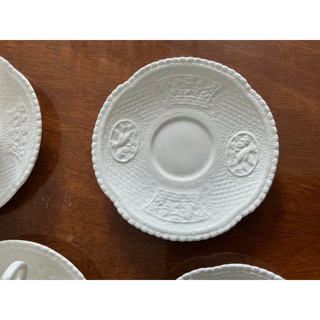 Cream 1970s Tea Cups and Saucers From the Aviary Collection by Royal Cauldon - 16 pcs For Sale - Image 8 of 11