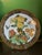 Japanese Cloisonne Enamel Plate With Chrysanthemums Butterflies Lavender Ground For Sale - Image 13 of 17
