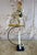Vintage Folk Art Balancing Baseball Player Kinetic Sculpture For Sale In Los Angeles - Image 6 of 9
