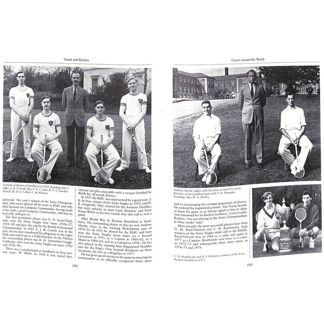 "The Willis Faber Book of Tennis & Rackets" 1980 Lord Aberdare For Sale - Image 11 of 12