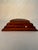 Vintage Art Deco Burl Wood Arched Letter Holder Desk Accessory For Sale - Image 4 of 12