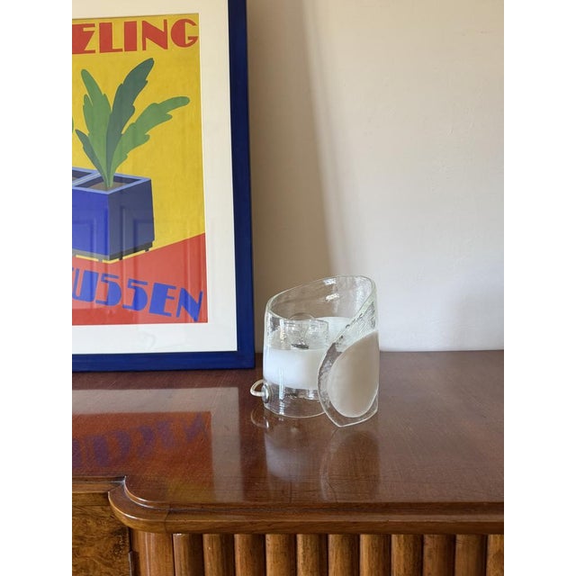 Mid-Century Modern Murano Blown Glass Sculptural Table Lamp, La Murrina, Italy, 1970s For Sale - Image 3 of 18