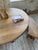 Vintage Round Oak Table and Benches, 1950s, Set of 3 For Sale - Image 16 of 18