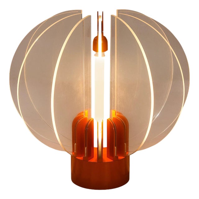 King Sun Table Lamp attributed to Gae Aulenti for Kartell, Italy, 1970s For Sale