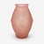Glass Art Deco Vase in Pink Glass with Geometric Decoration, 1930s For Sale - Image 7 of 7