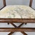Wood 20th Century Italian Chair in Rattan and Floral Fabric, 1890s For Sale - Image 7 of 18
