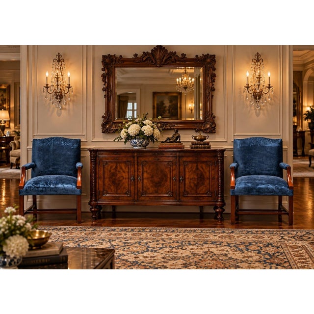 Early 19th Century English Regency Armchairs For Sale In New York - Image 6 of 8
