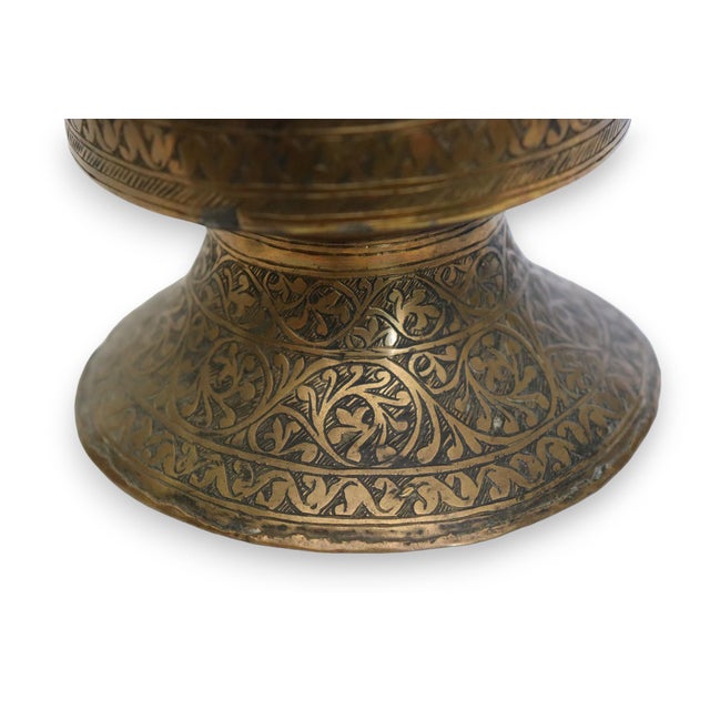 Antique Islamic Teapot in Brass Bukhara, 1900s For Sale - Image 11 of 17