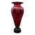 Mid 20th Century Steven Correia Signed 1988 Red Cameo Art Glass Limited Edition Vase For Sale