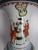 1950s Korean Mid Century Mabeyong Vase in white, greens, red, orange and black For Sale - Image 5 of 5