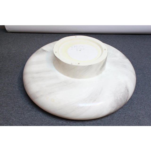 Vintage Faux-Marble Resin "Mushroom" Coffee Table For Sale In New York - Image 6 of 13