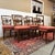 Design Plus Gallery presents a Set of Eight Sheaf of Wheat Italian Empire Dining Room Chairs. The chairs have all the...