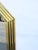 Brass Willy Rizzo Italy 1970s Large Brass Octagon Wall Mirror 6455 For Sale - Image 8 of 11