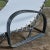 Early Walter Lamb Bronze & Canvas Double Wide Patio Chaise Lounge For Sale - Image 13 of 16