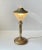 1930s Scandinavian Art Deco Table Lamp in Bronze, Brass and Glass, 1930s For Sale - Image 5 of 12