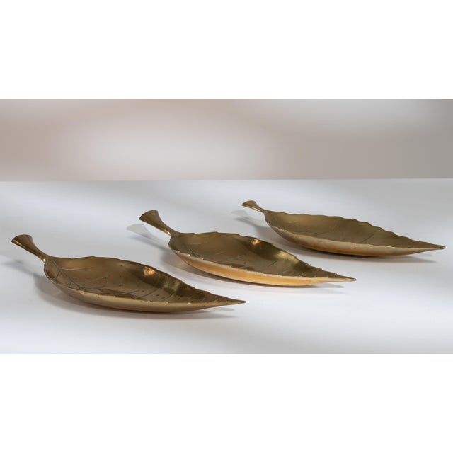 Mid 20th Century France Brass Tray For Sale - Image 11 of 15