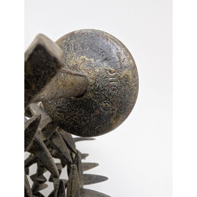 Candlestick Pineapple in Cast Iron by Jens H. Quistgaard for IHQ Danish Designs Ltd., Denmark, 1960 For Sale - Image 10 of 11