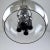 Vintage Glass Ball Pendant Lamp from Limburg For Sale - Image 5 of 9