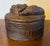 Antique 19th Century Black Forest Carved Wood Oval Box With Nature Morte Bird and Grapes on the Lid For Sale In New York - Image 6 of 12