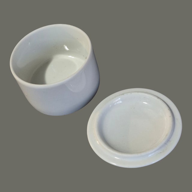 Vintage Fine Porcelain Leart Brazil Tropical Birds Collection Two Macaw Parrots Trinket Box For Sale - Image 4 of 6