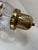 Scandinavian Art Deco Grenade Pendant Lamp in Brass and Checkered Glass, 1930s For Sale - Image 6 of 9