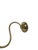 Art Deco Metal Wall Lamp, Poland, 1950s For Sale - Image 3 of 5
