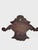 A sculptural giltwood decorative fragment featuring scrolling Rococo-style detailing and a central oval cartouche. This...
