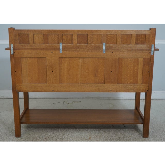 Stickley Mission Oak Arts & Crafts Sideboard For Sale - Image 9 of 12