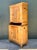 Tan Vintage Primitive Knotty Pine Stacked Pantry For Sale - Image 8 of 12