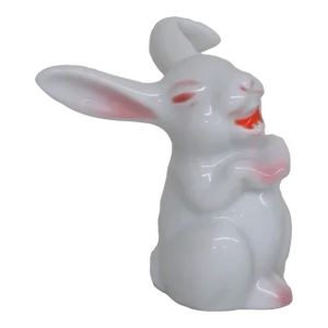 Rosenthal Classic Rose Collection Porcelain Mini Laughing Bunny Figurine