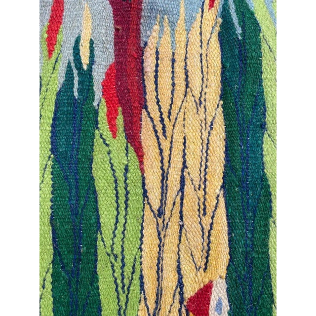 Vintage Egyptian Wissa Wassef Woven Tapestry For Sale - Image 10 of 17