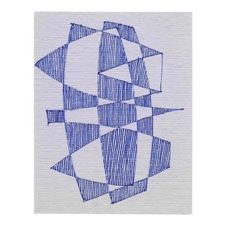 Geometric Drawing by William Glen Davis For Sale