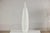 Artisan Tall White Ceramic Vase with Subtle Relief Decoration For Sale - Image 16 of 18